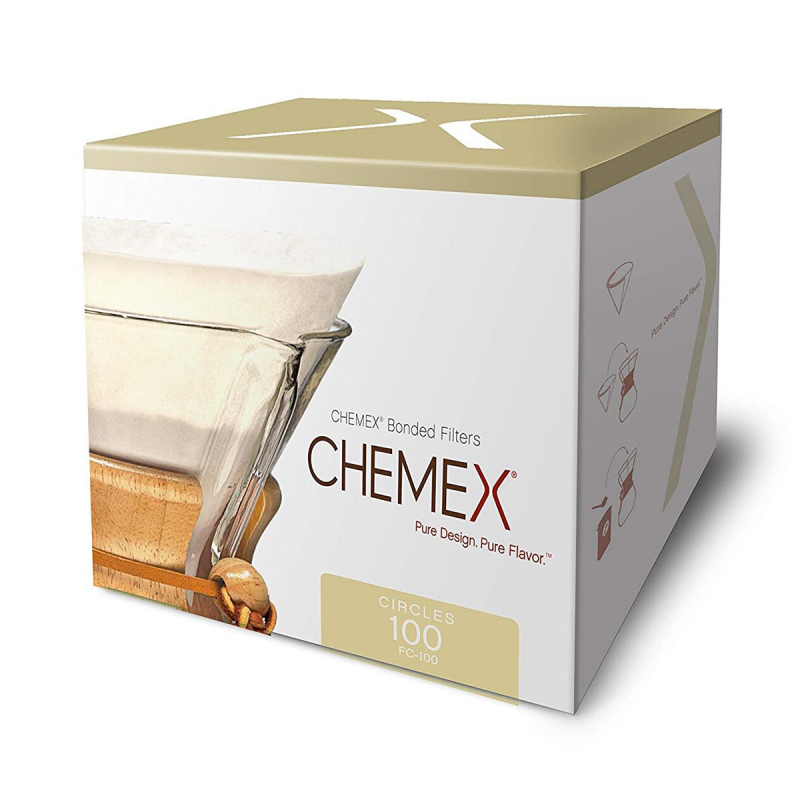 Фильтры круглые для Chemex на 6-10 порций