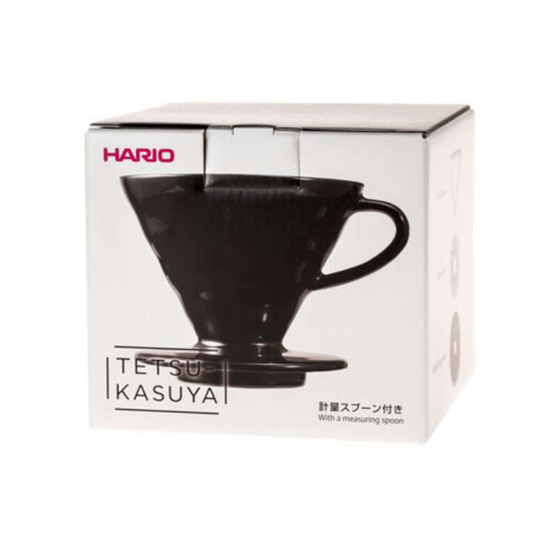 Пуровер HARIO V60 керамический черный 02