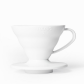 Пуровер (воронка) Hario V60  пластиковый белый 01